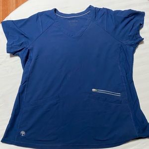 Healing Hands HH360 Sonia Scrub Top- Navy